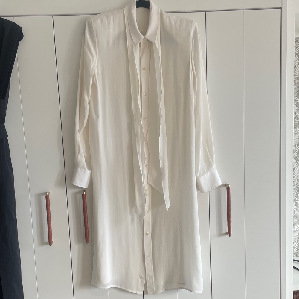 WARDROBE.NYC White Midi Dress